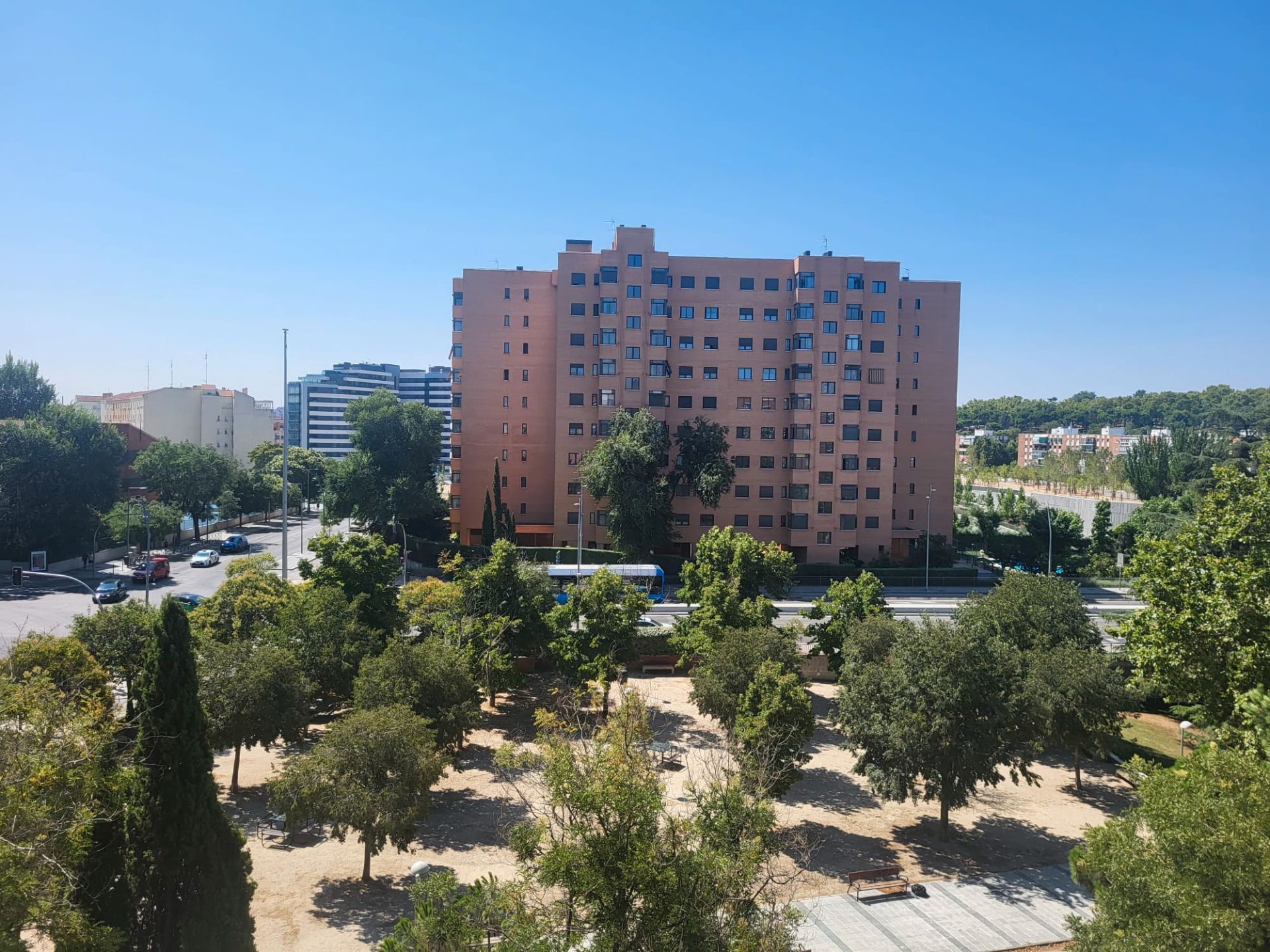 Vista exterior de Piso en venta en  Madrid Capital con Amueblado