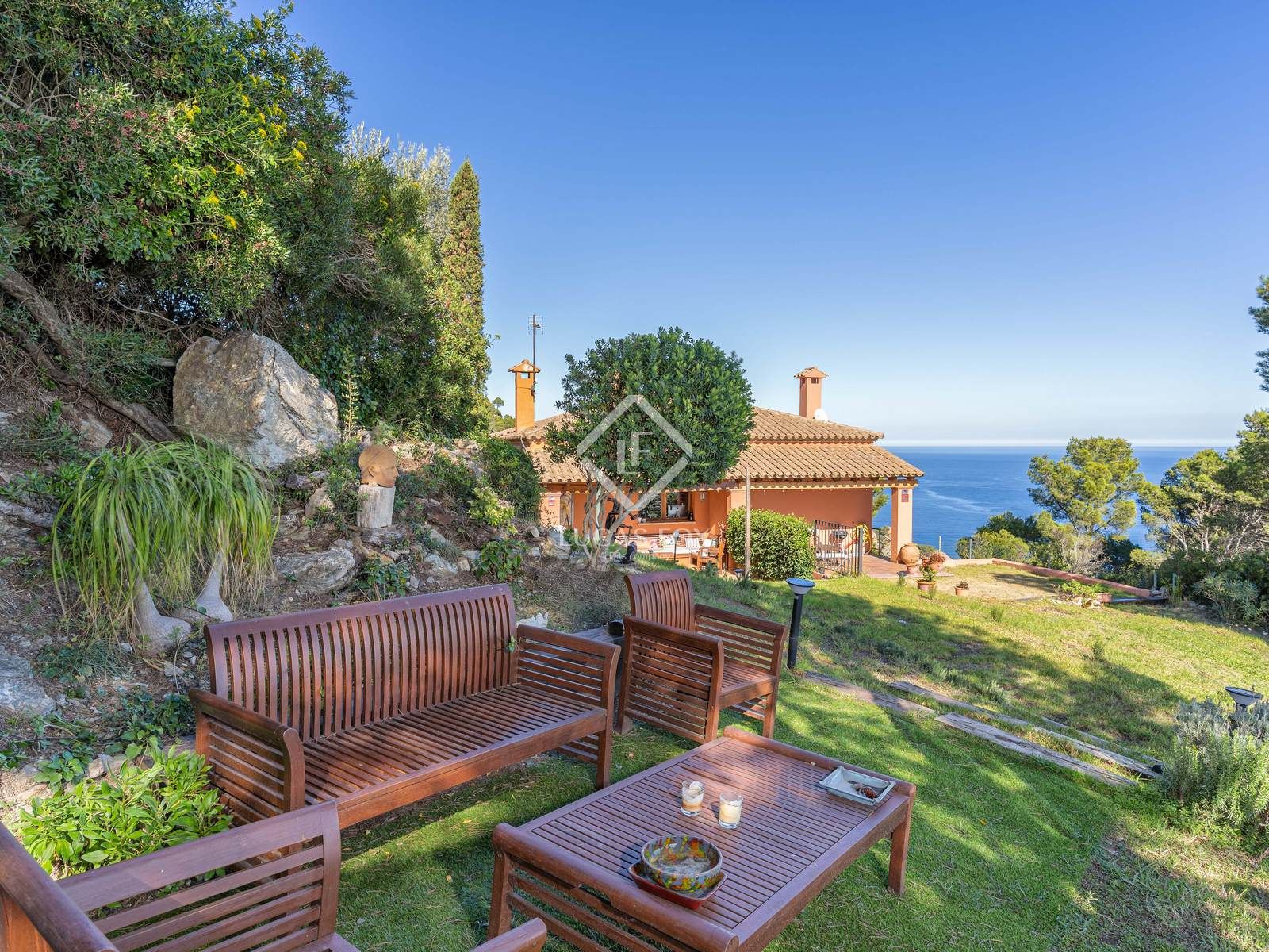 Jardí de Casa o xalet en venda en Begur amb Jardí privat, Terrassa i Piscina