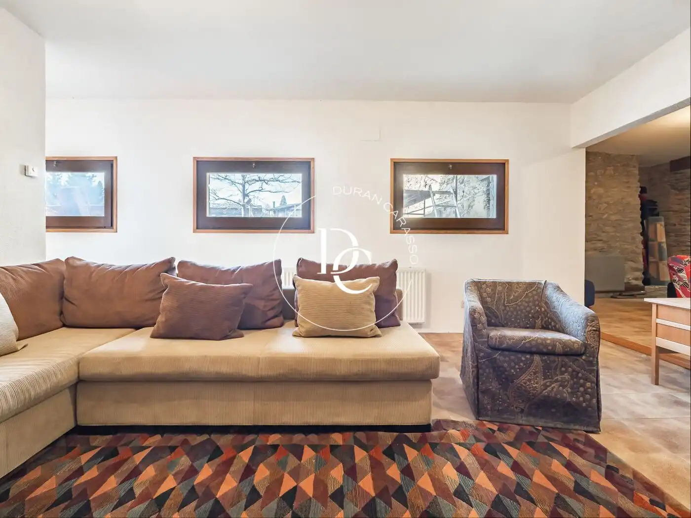 Sala de estar de Casa o chalet en venta en Bolvir con Calefacción, Jardín privado y Trastero