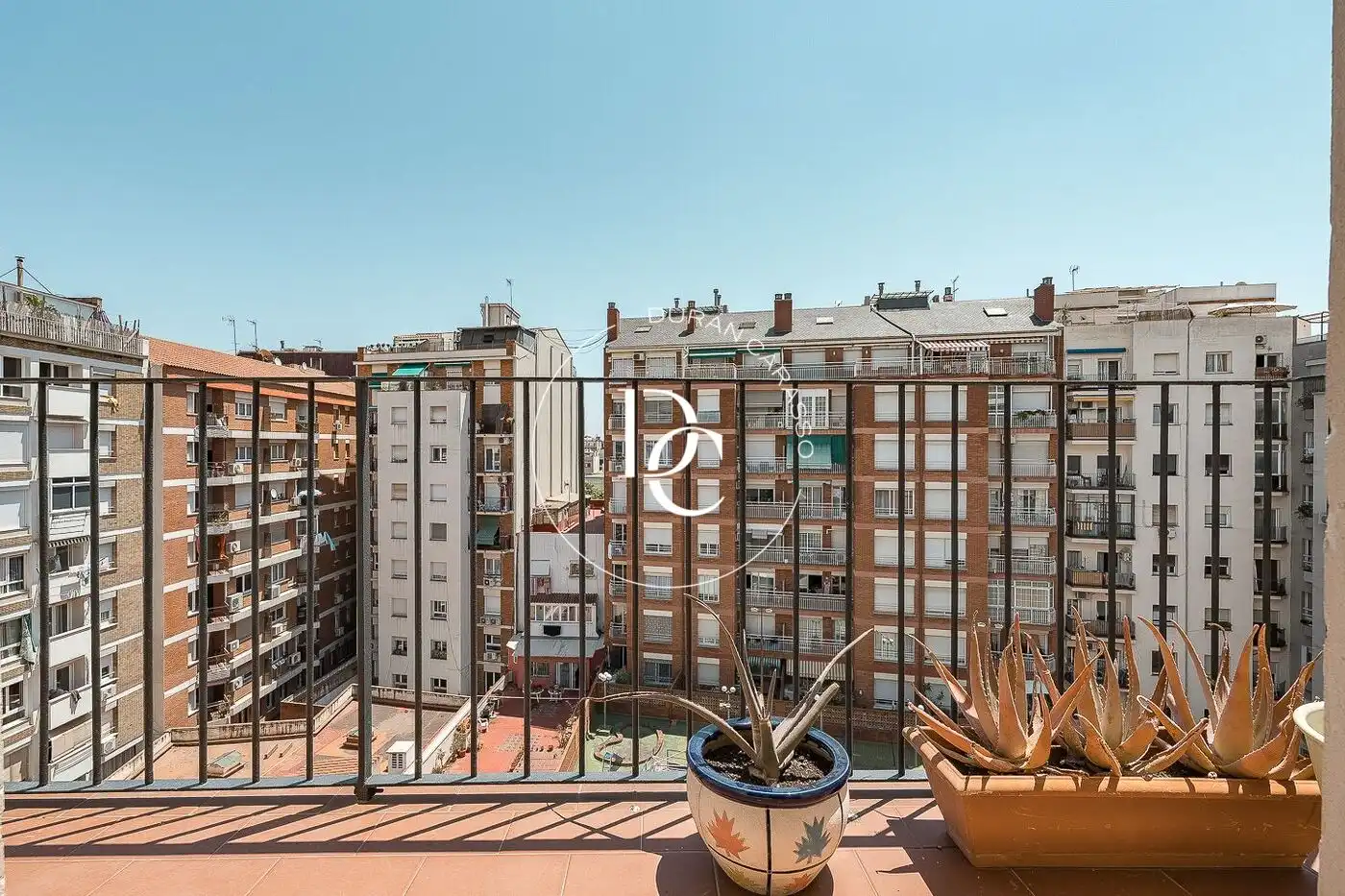 Balcony of Flat for sale in Barcelona  with Air Conditioner, Heating and Terrace