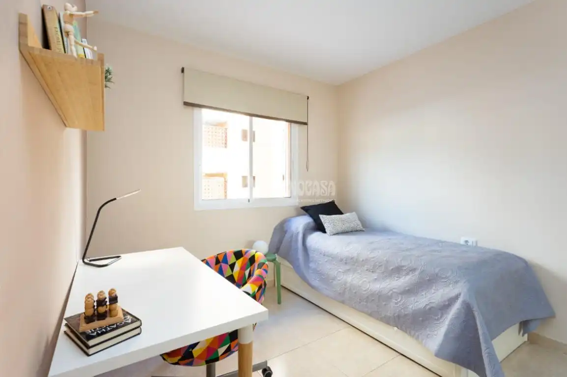Schlafzimmer von Wohnung zur Miete in Candelaria mit Balkon und Gemeinschaftspool