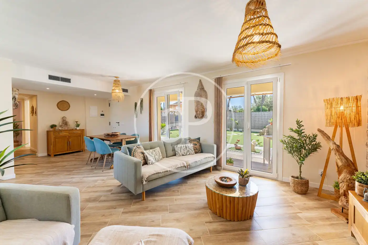Living room of Houses for sale in Llucmajor  with Air Conditioner, Heating and Private garden