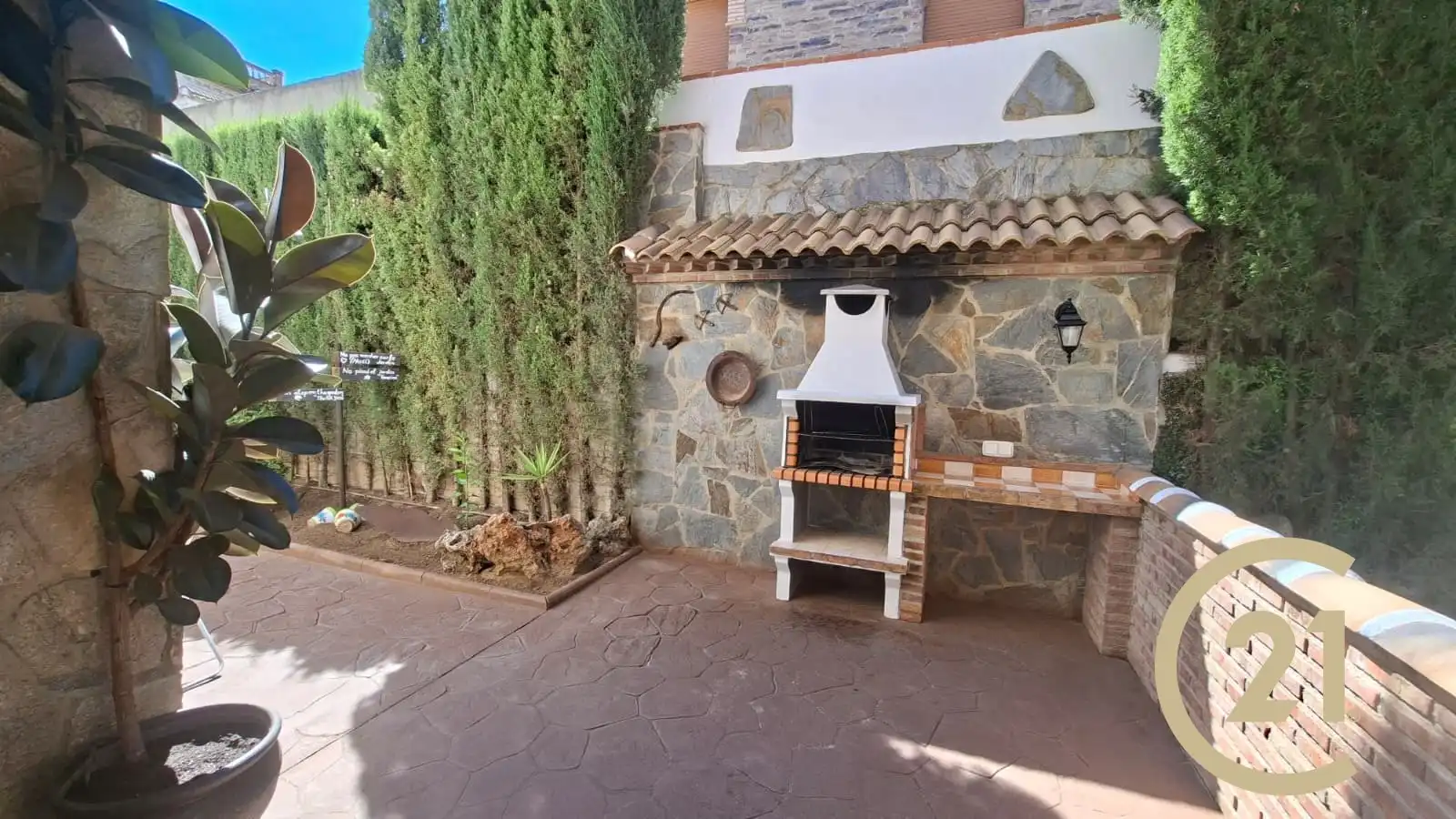 Jardín de Casa o chalet en venta en Arriate con Aire acondicionado, Jardín privado y Terraza