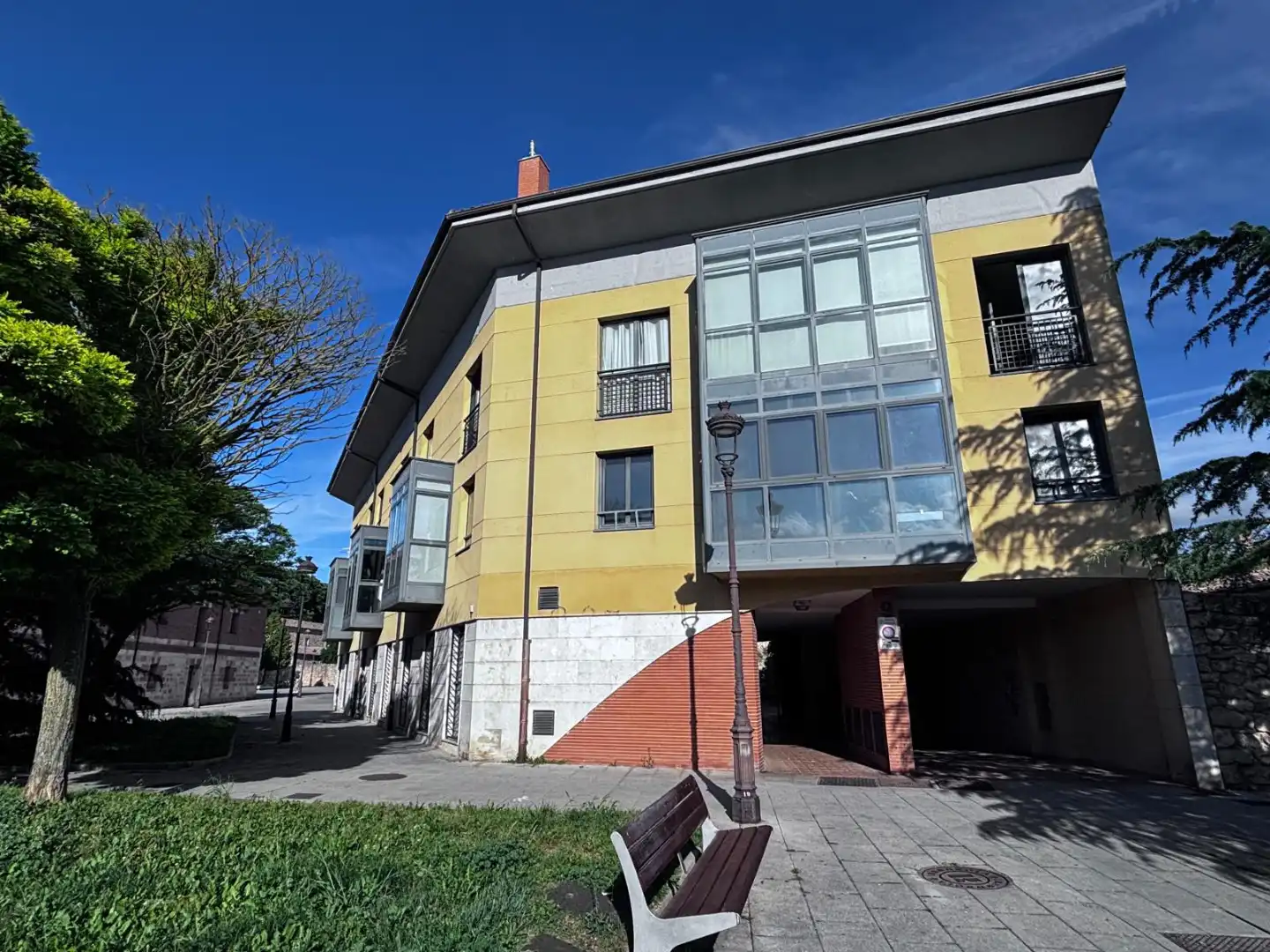 Exterior view of Duplexes for sale in Burgos  with Heating and Storage room