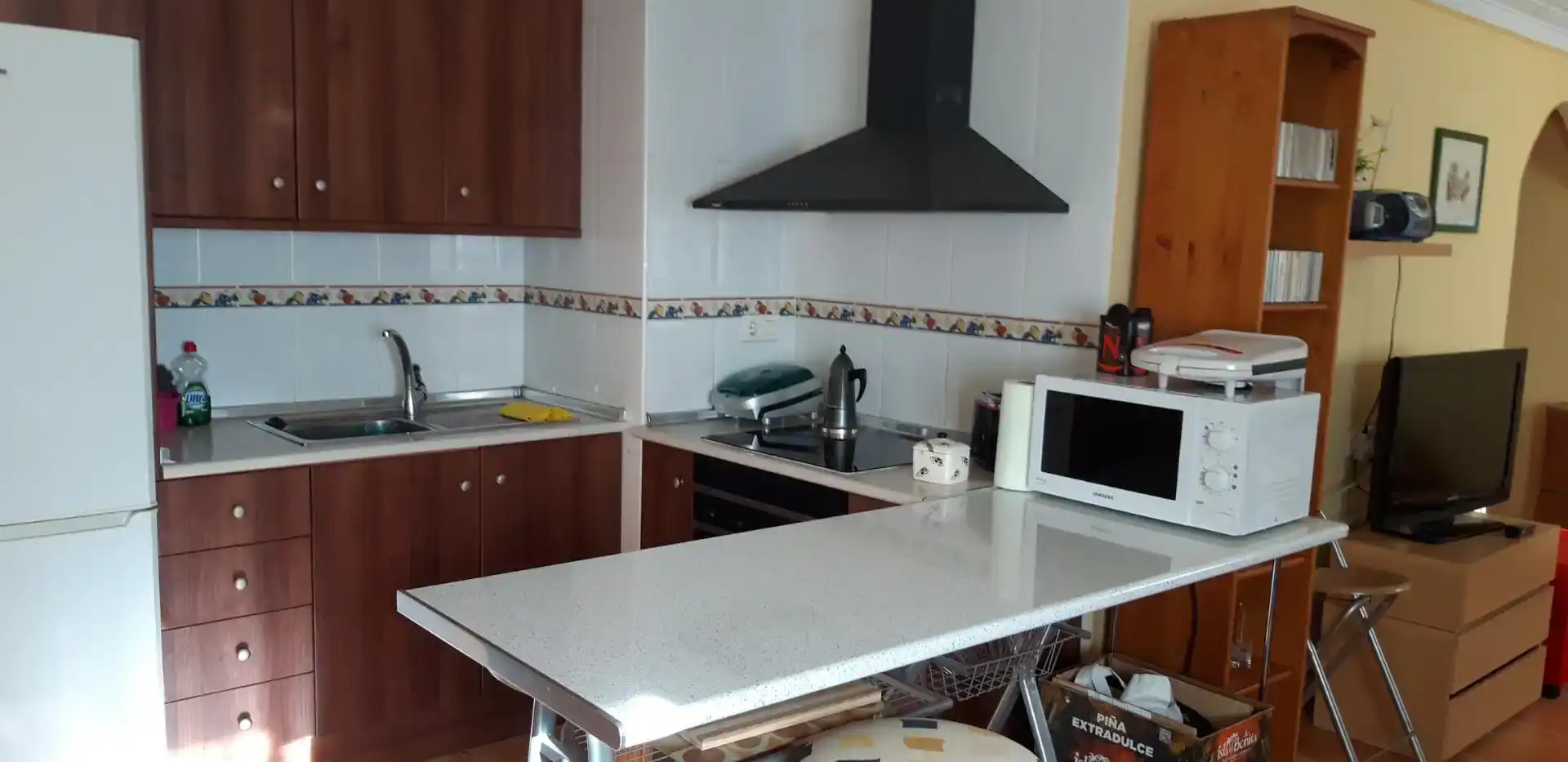 Cuina de Planta baixa en venda en Caravaca de la Cruz amb Aire condicionat, Moblat i Forn