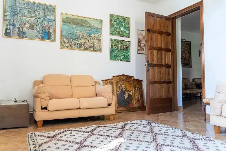 Sala de estar de Casa o chalet en venta en Castelldefels con Jardín privado, Terraza y Trastero