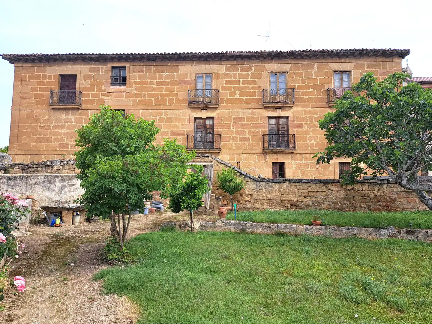 Vista exterior de Finca rústica en venta en Briones con Jardín privado