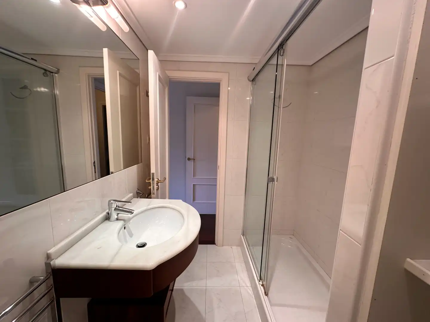 Bathroom of Flat for rent in Santander  with Heating, Parquet flooring and Terrace