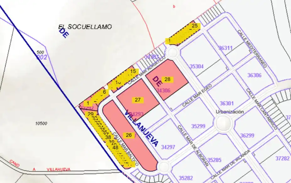 Terreny residencial en venda a Calle Mediterraneo 3