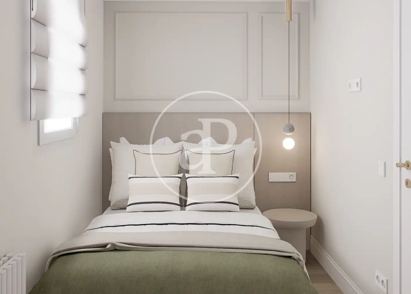 Schlafzimmer von Wohnung zum Verkauf in Madrid mit Klimaanlage, Heizung und Möbliert