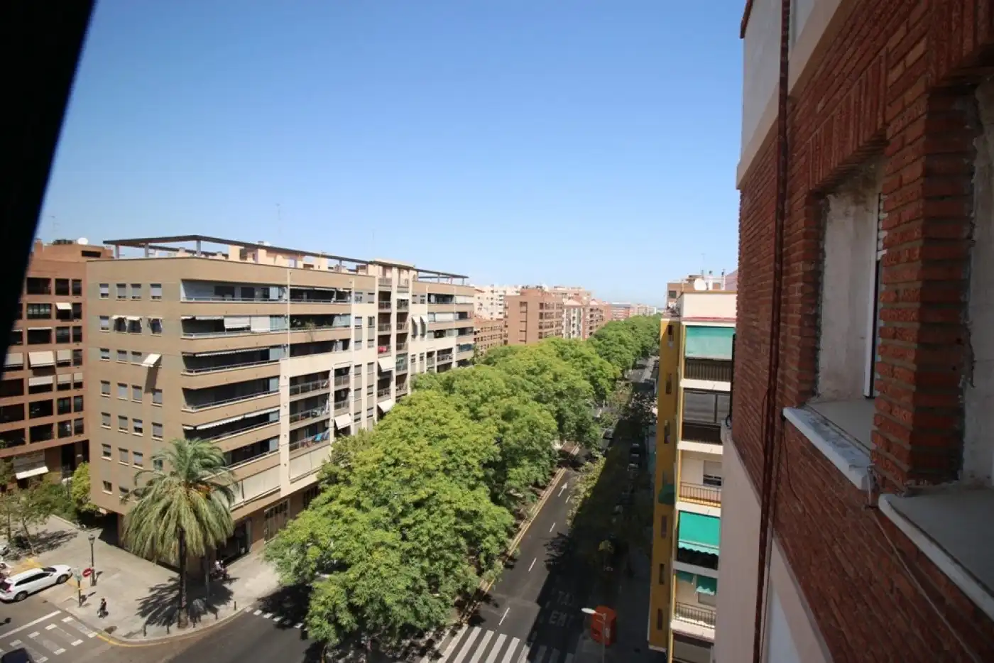 Vista exterior de Pis de lloguer en Valencia amb Aire condicionat, Calefacció i Balcó