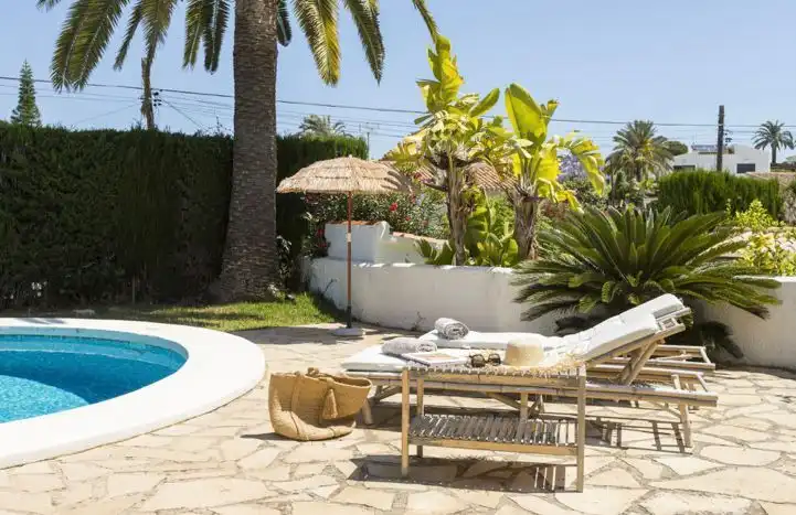 Garden of Houses for sale in Jávea / Xàbia  with Swimming Pool