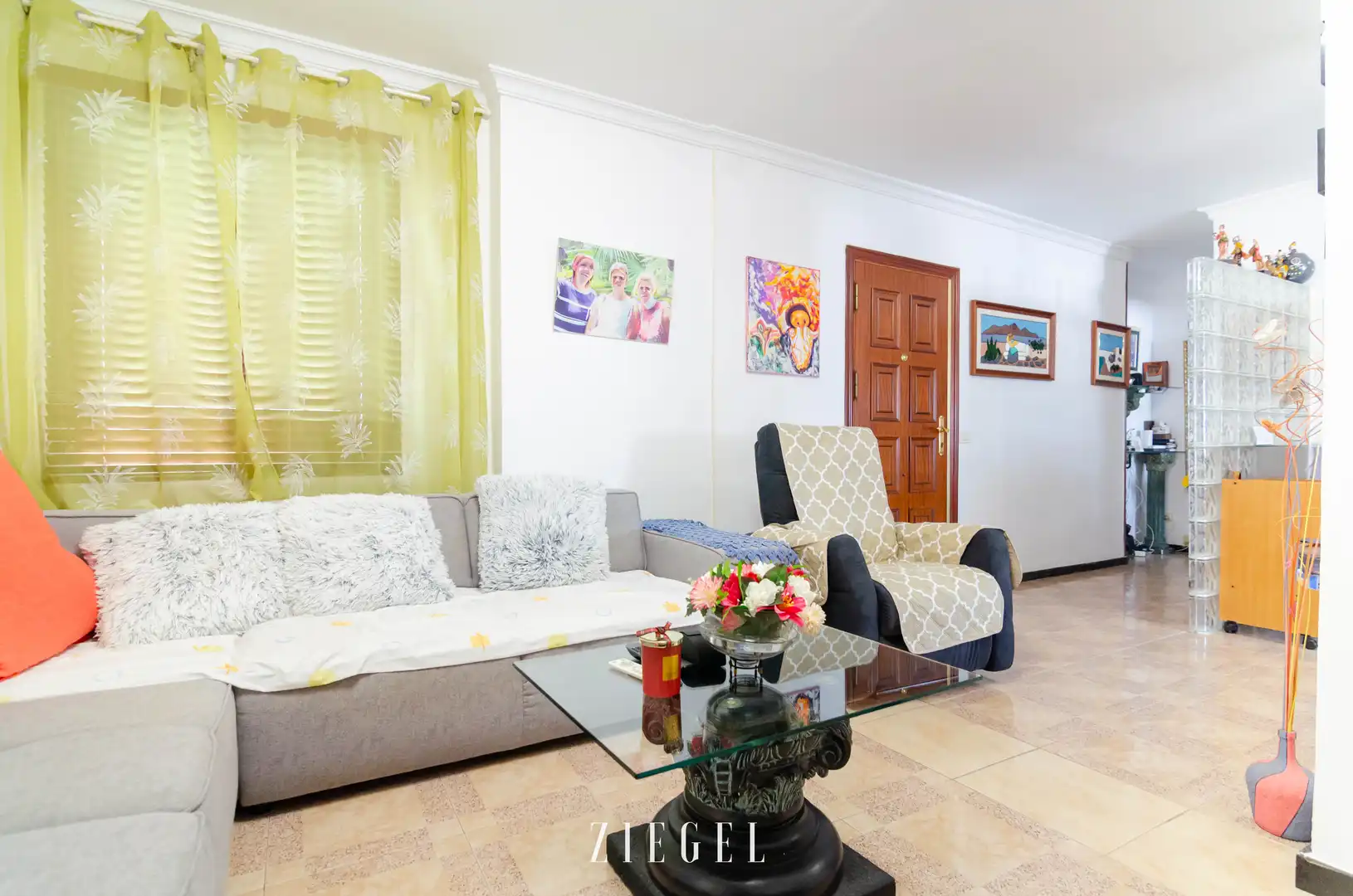 Sala d'estar de Àtic en venda en Las Palmas de Gran Canaria amb Aire condicionat i Balcó
