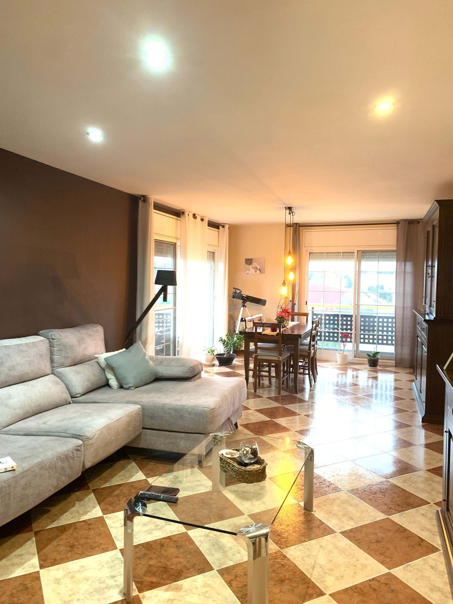 Sala de estar de Dúplex en venta en Camarles con Aire acondicionado, Calefacción y Terraza