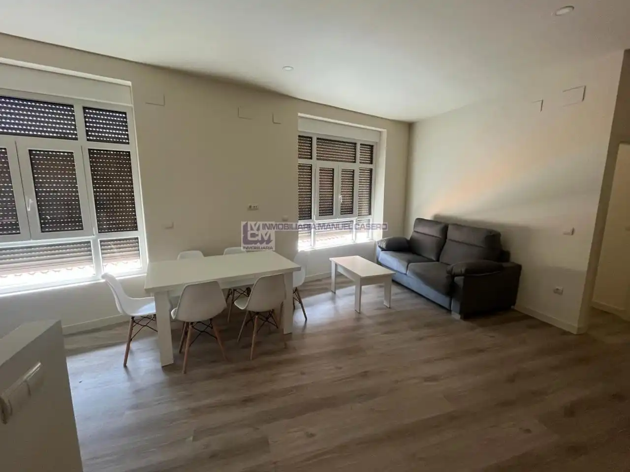 Sala de estar de Apartamento de alquiler en Cáceres con Aire acondicionado, Calefacción y Amueblado