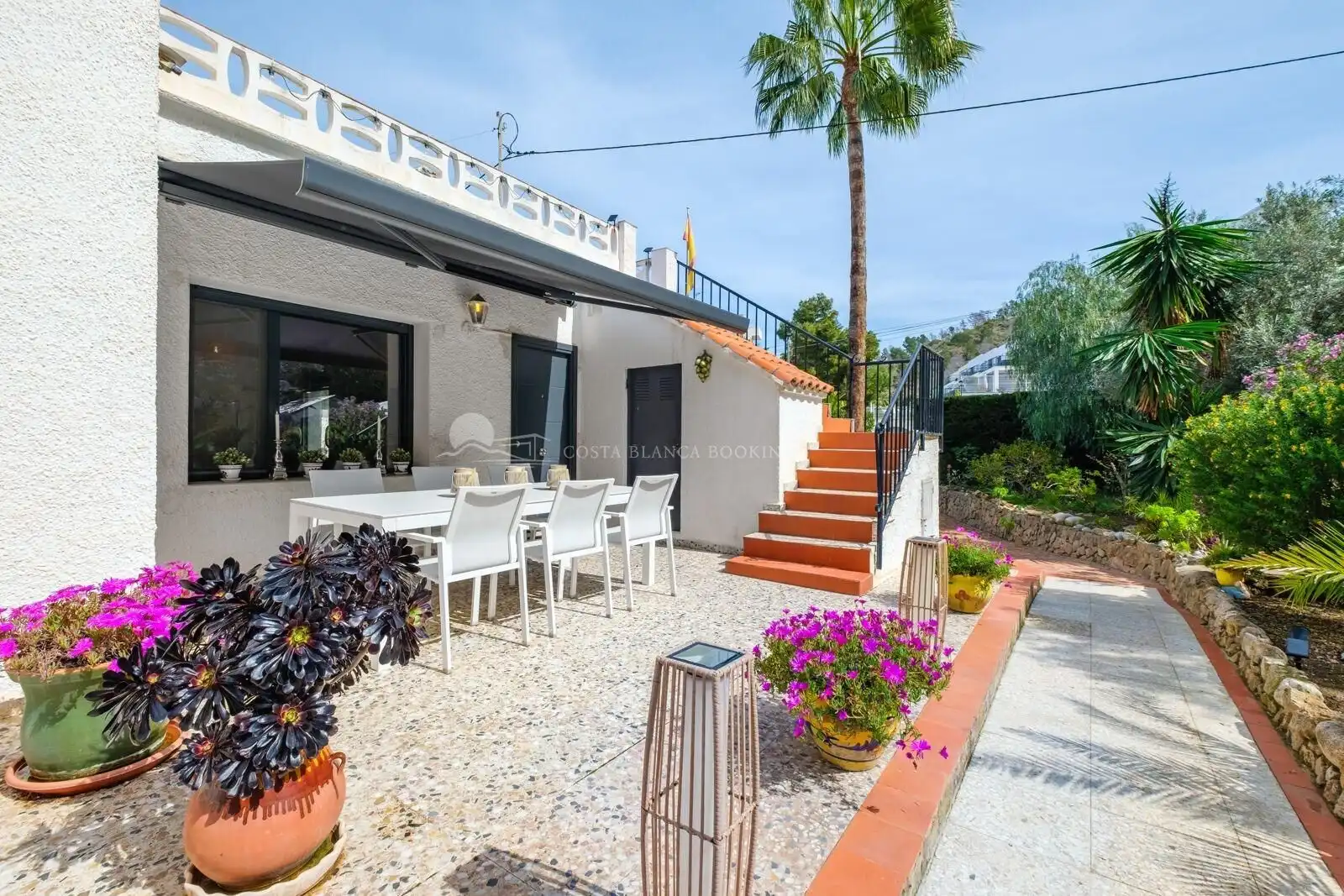 Terrassa de Casa o xalet en venda en L'Alfàs del Pi amb Terrassa, Traster i Piscina