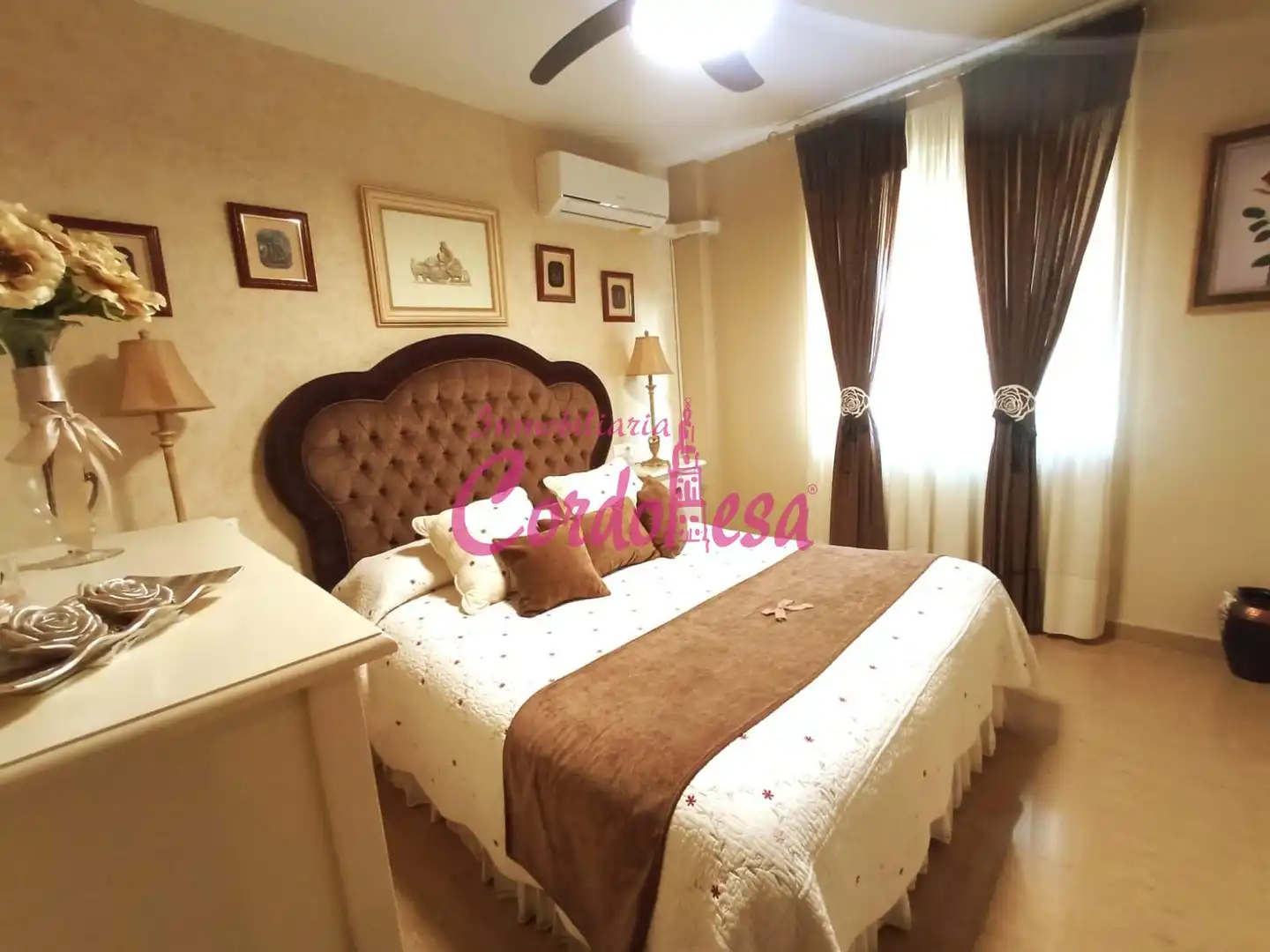 Bedroom of Flat for sale in Córdoba  with Air Conditioner and Terrace