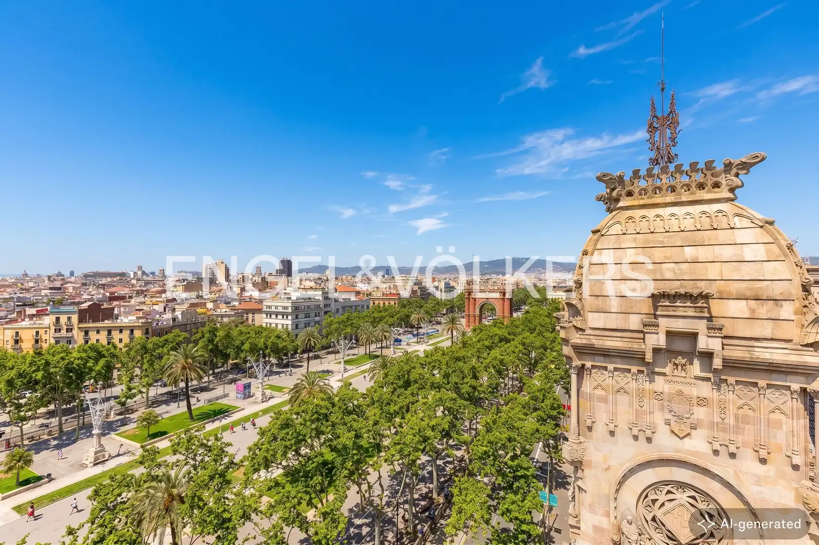 Vista exterior de Pis en venda en Barcelona amb Aire condicionat, Calefacció i Terrassa