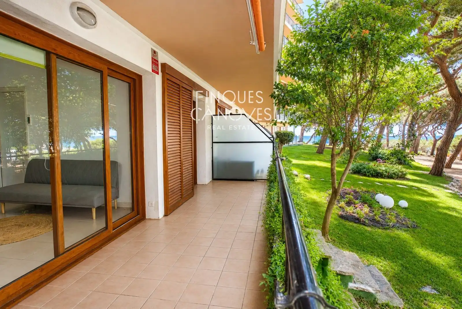 Terraza de Apartamento en venta en Castell d'Aro, Platja d'Aro i s'Agaró con Aire acondicionado, Terraza y Trastero