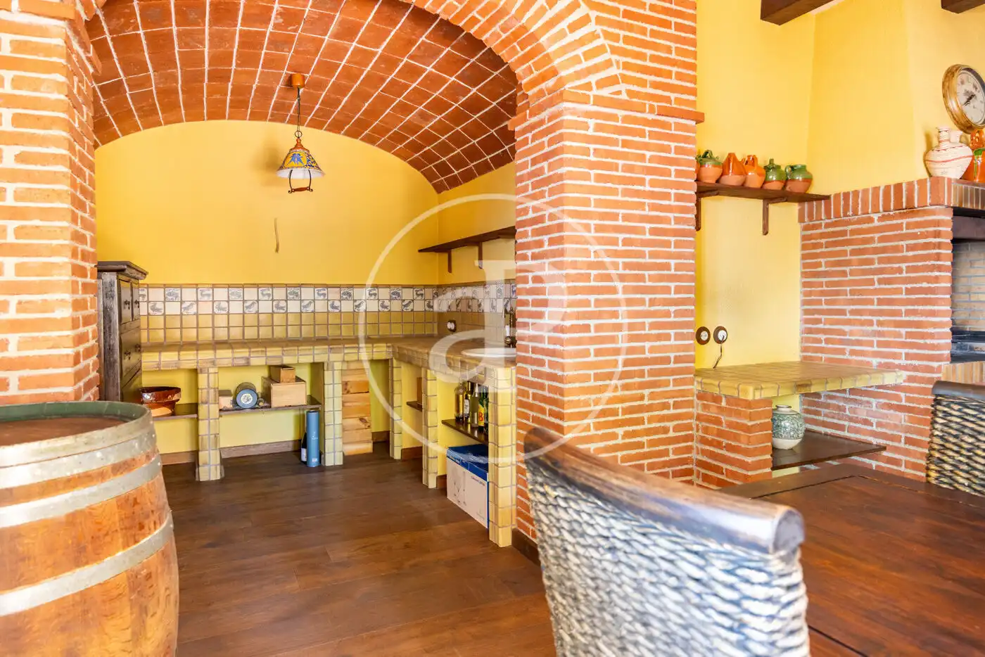 Cuina de Casa o xalet en venda en Argentona amb Aire condicionat, Calefacció i Jardí privat