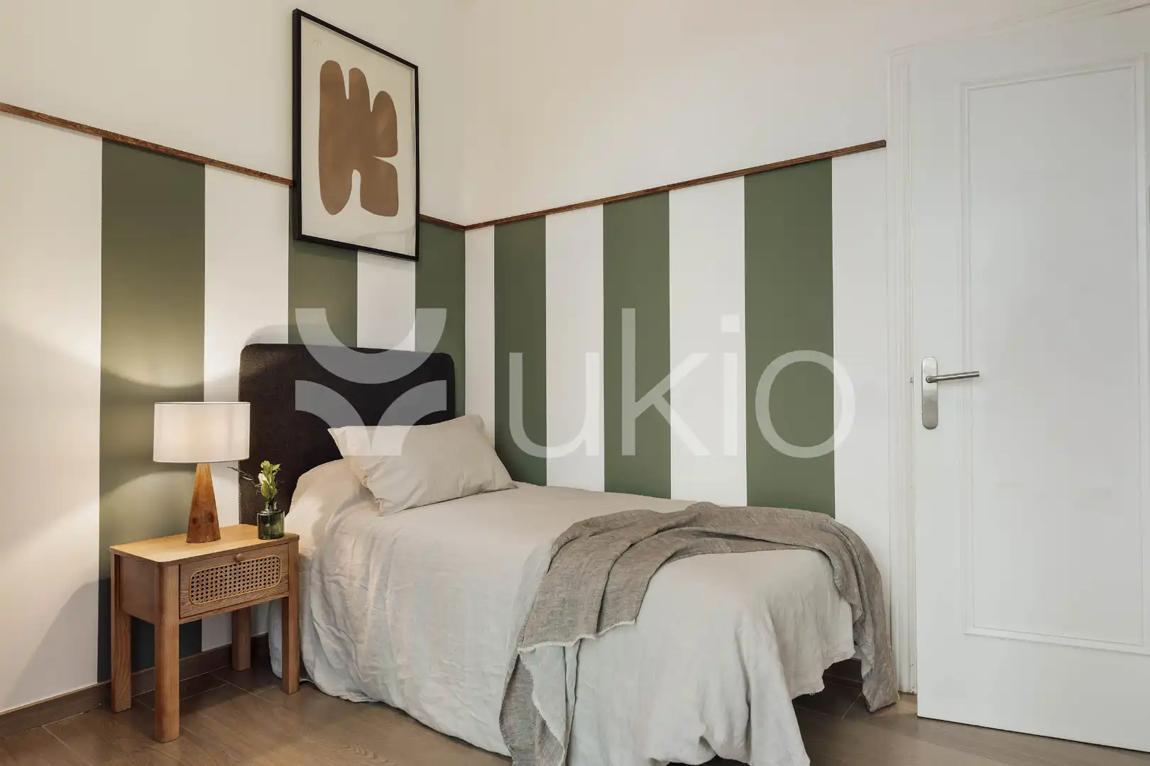 Bedroom of Apartments for rent in Barcelona  with Air Conditioner, Heating and Furnished