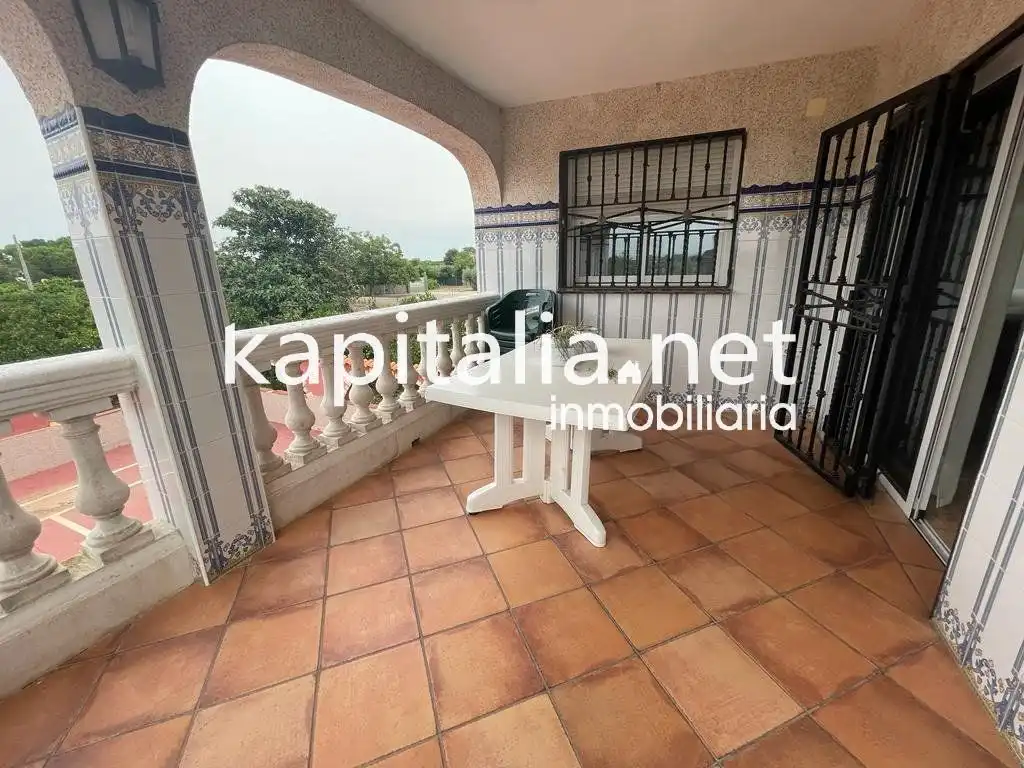 Terraza de Casa o chalet en venta en Alzira con Aire acondicionado, Jardín privado y Terraza