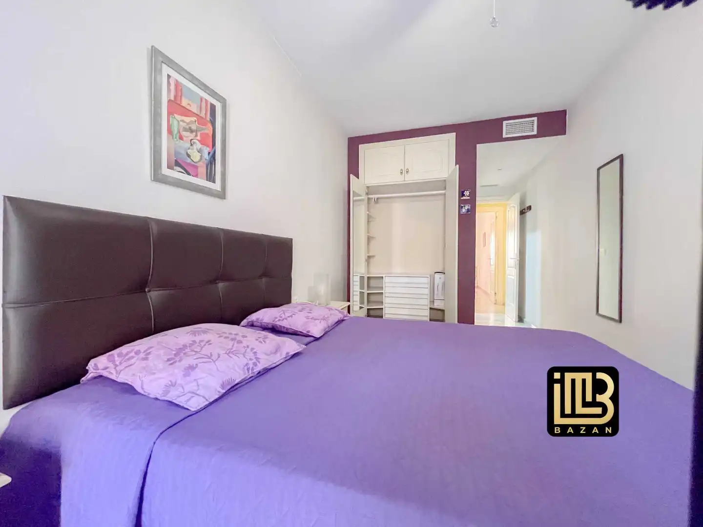 Habitación de Piso de alquiler en Málaga con Aire acondicionado, Terraza y Amueblado