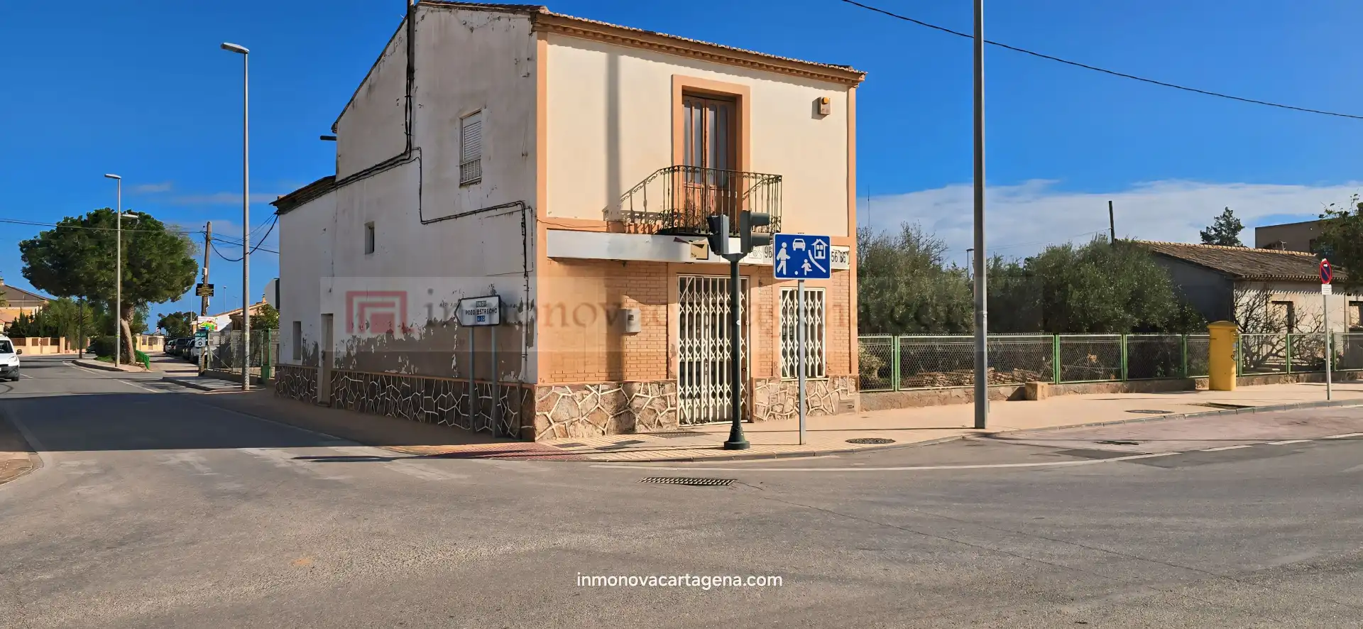 Vista exterior de Casa o chalet en venta en Cartagena con Aire acondicionado, Jardín privado y Terraza