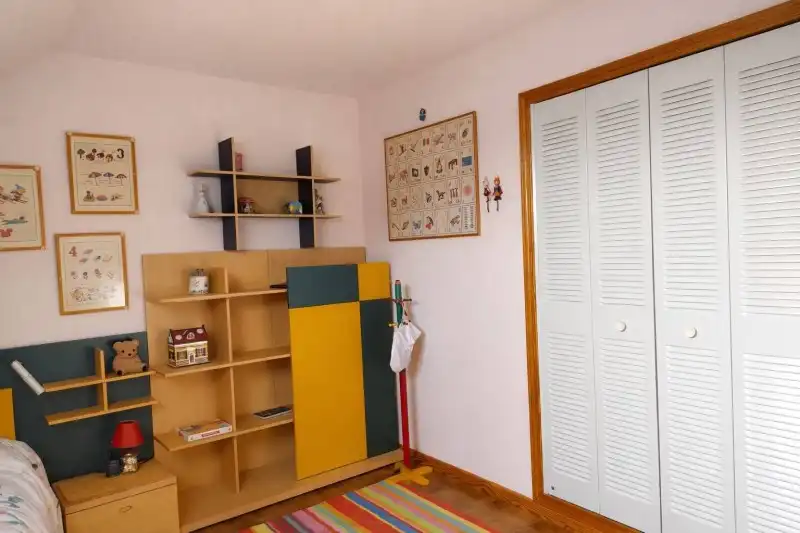 Dormitori de Casa adosada en venda en Valdemanco amb Calefacció, Jardí privat i Terrassa