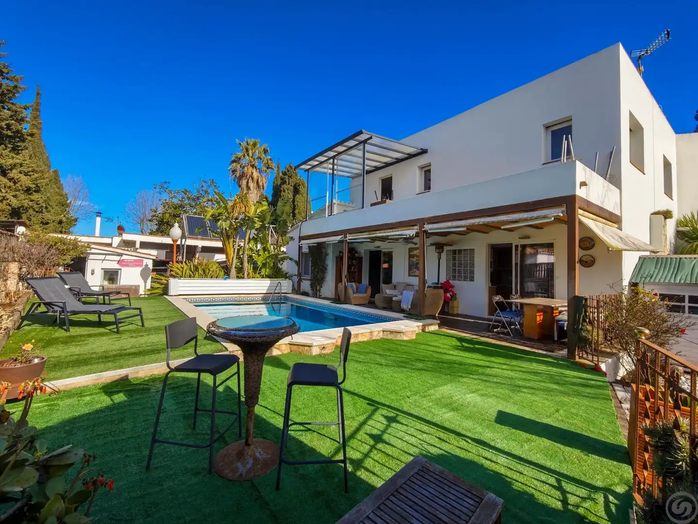 Jardín de Casa o chalet en venta en Empuriabrava con Aire acondicionado, Calefacción y Terraza
