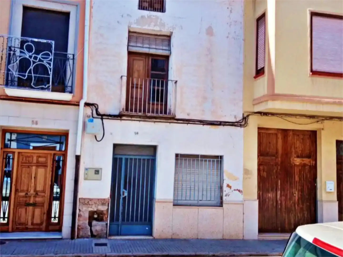 Vista exterior de Pis en venda en Pego amb Traster, Moblat i Balcó