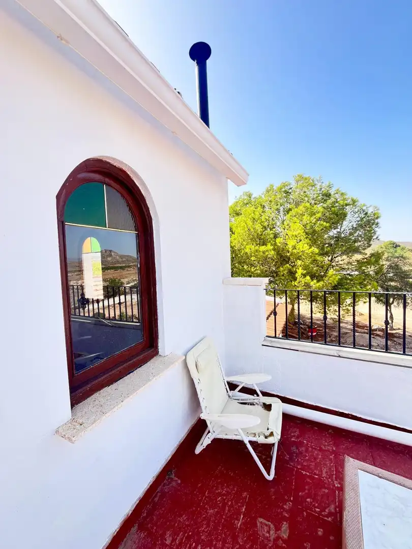 Terraza de Finca rústica en venta en Novelda con Aire acondicionado, Calefacción y Jardín privado