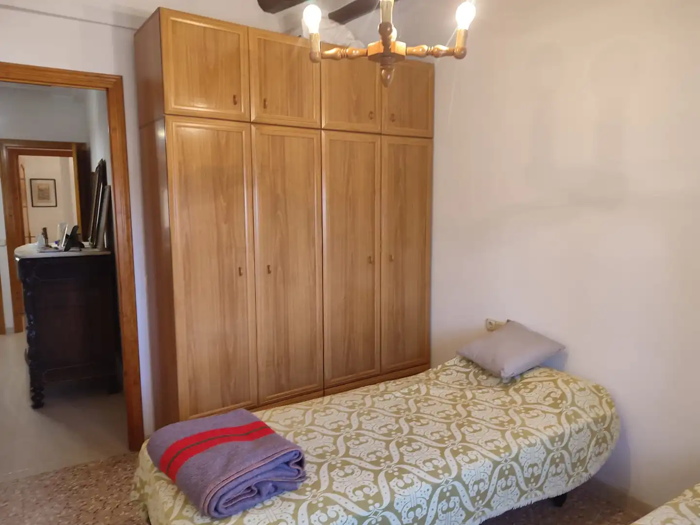 Dormitori de Casa adosada en venda en Ulldemolins amb Calefacció, Jardí privat i Parquet