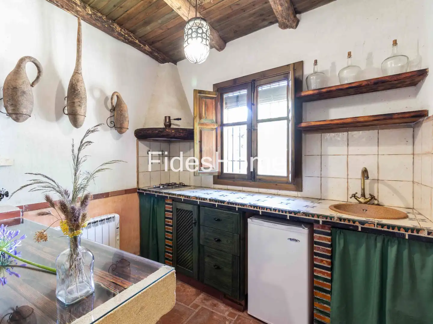 Cocina de Casa o chalet en venta en Nigüelas con Jardín privado, Piscina y Amueblado