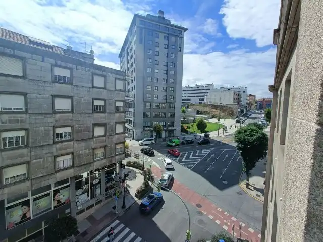 Exterior view of Flat for sale in Vigo   with Heating, Parquet flooring and Oven