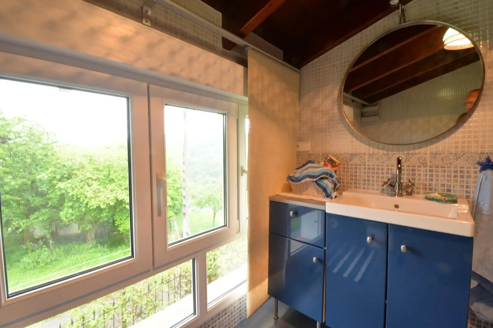 Baño de Casa o chalet en venta en Langreo con Calefacción, Jardín privado y Terraza