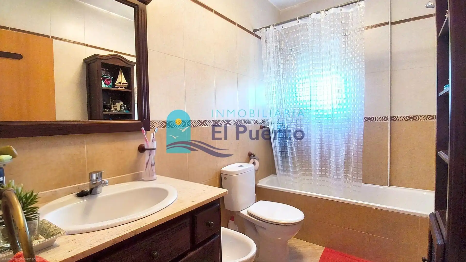 Baño de Casa o chalet en venta en Mazarrón con Jardín privado, Terraza y Piscina
