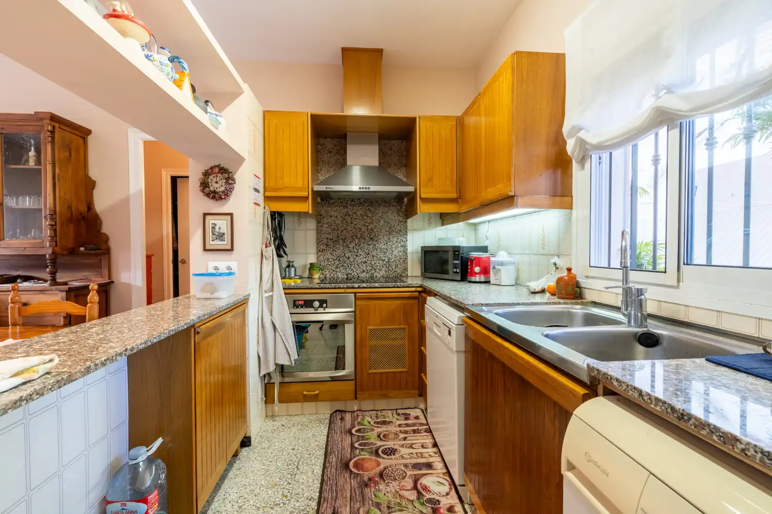 Cocina de Casa o chalet en venta en Santa Bàrbara con Calefacción, Jardín privado y Terraza