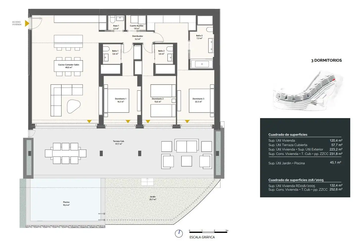 Apartament amb ascensor en venda a La Quinta, imagen 16