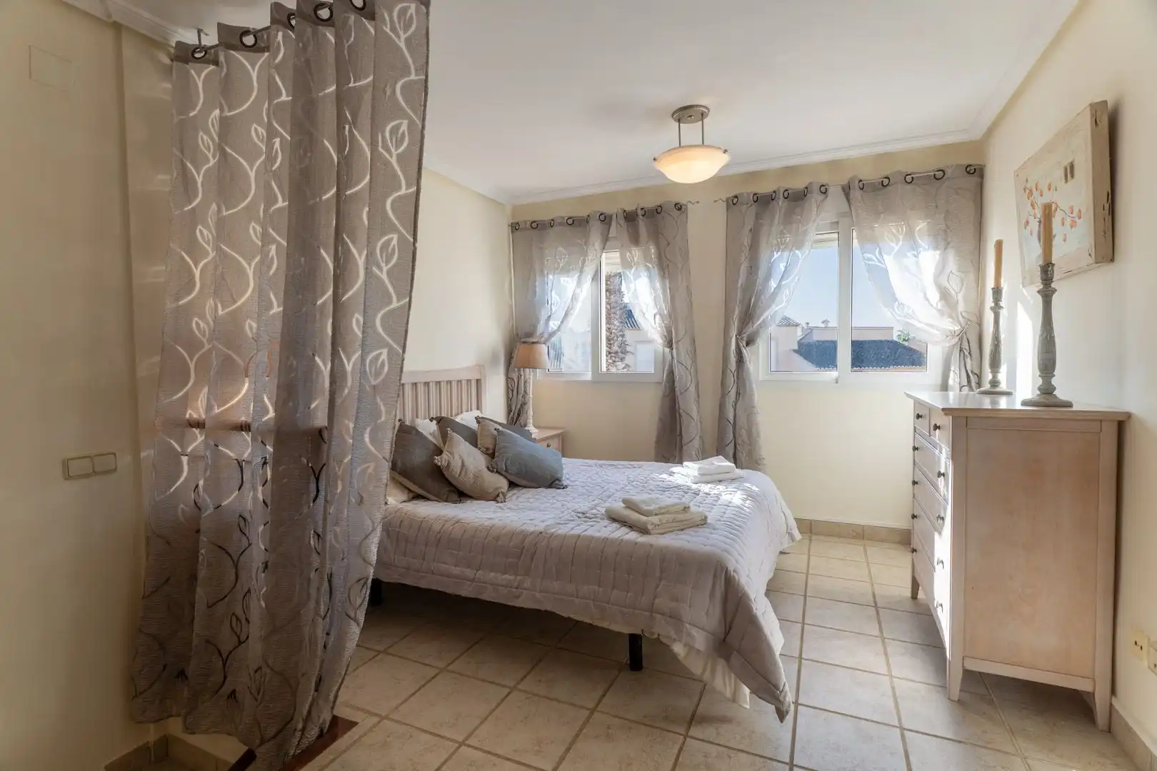 Habitación de Casa adosada en venta en Jávea / Xàbia con Aire acondicionado, Calefacción y Jardín privado