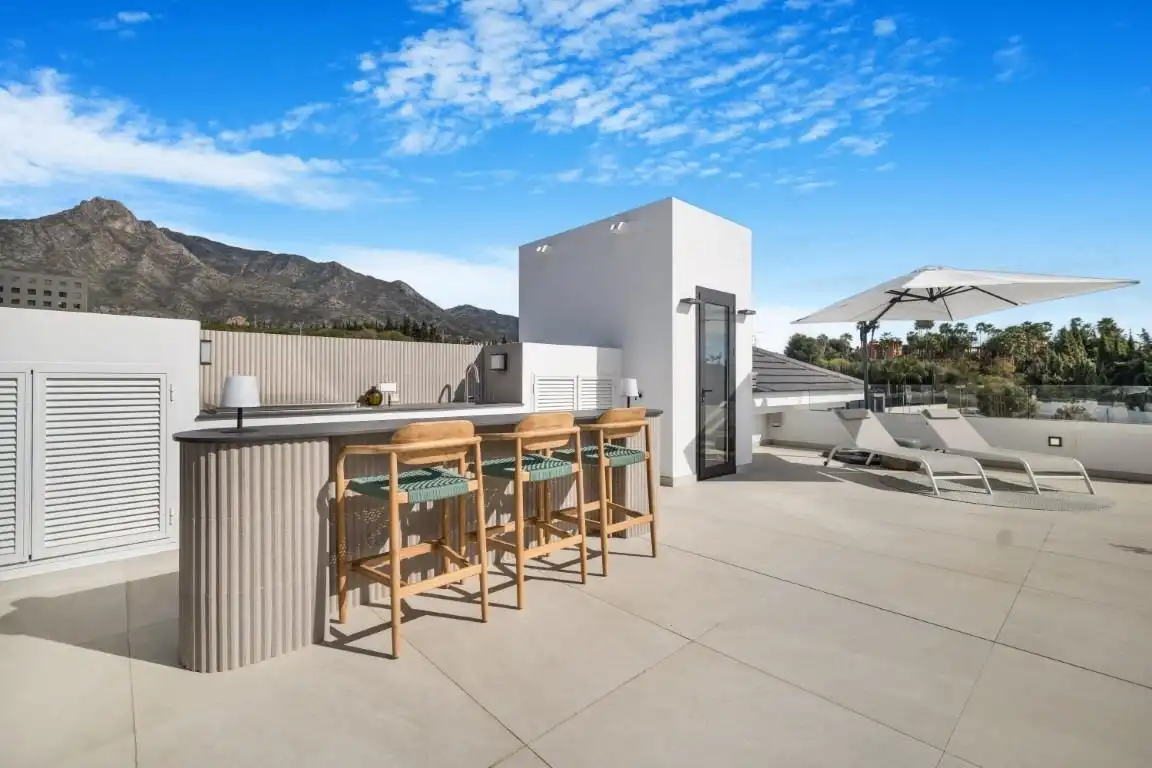 Terrace of Houses for sale in Marbella  with Air Conditioner, Heating and Private garden