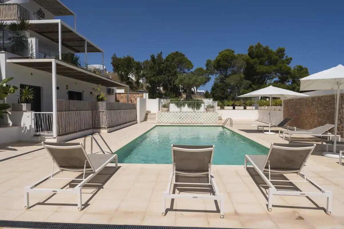 Piscina de Estudi en venda en Sant Josep de sa Talaia amb Aire condicionat, Calefacció i Terrassa