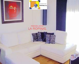 Living room of Flat to rent in Salamanca Capital  with Heating, Parquet flooring and Furnished