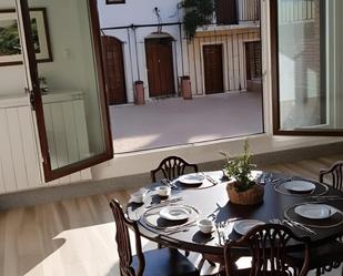 Dining room of Single-family semi-detached for sale in Estadilla  with Heating, Parquet flooring and Terrace