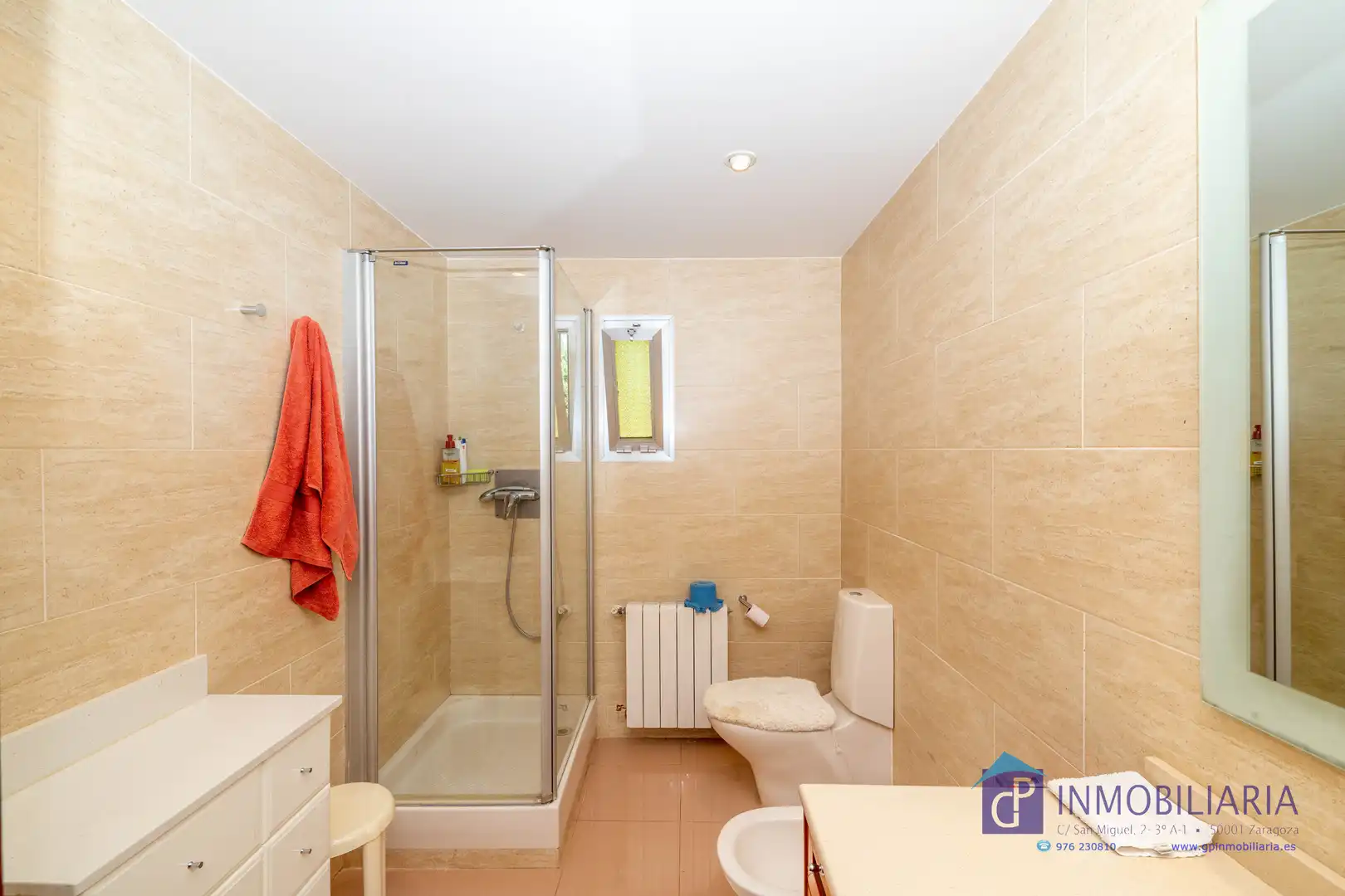 Baño de Casa o chalet en venta en Zaragoza con Aire acondicionado, Calefacción y Jardín privado