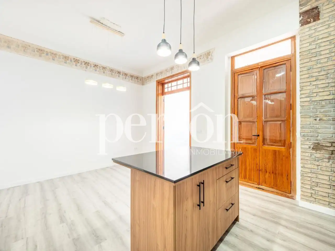 Cocina de Piso de alquiler en Valencia con Aire acondicionado, Calefacción y Amueblado