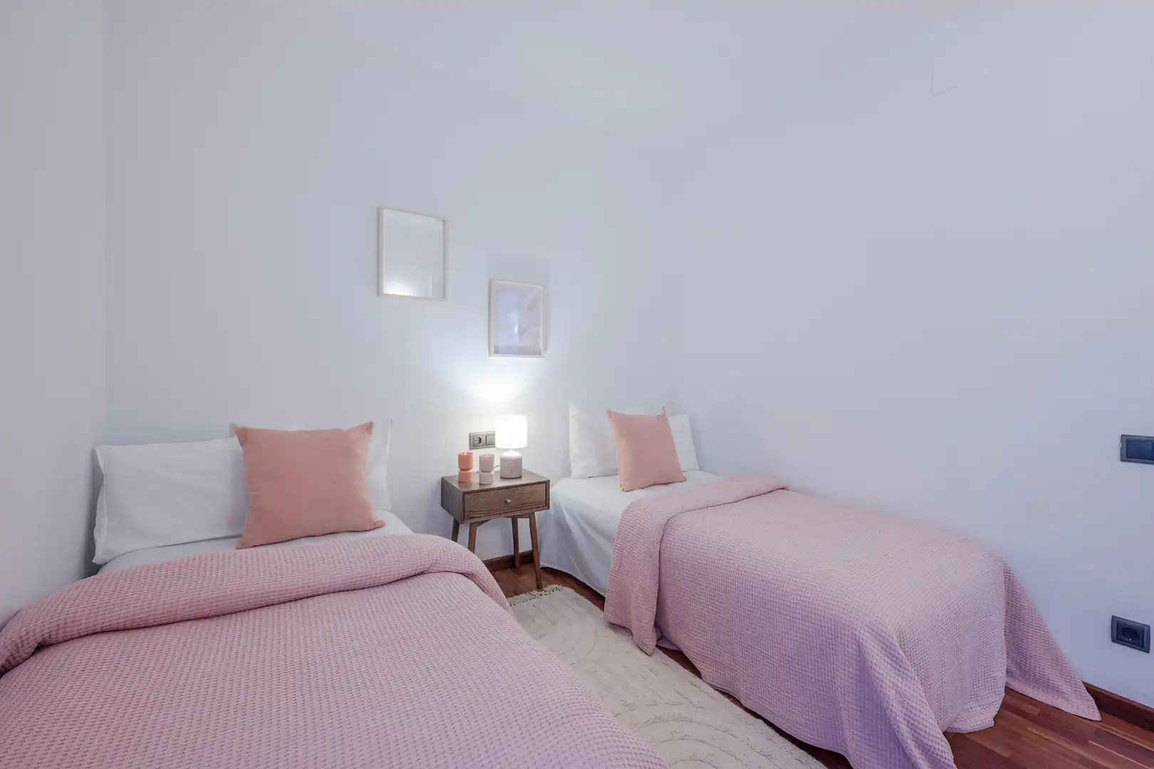 Bedroom of Flat for rent in Sant Andreu de Llavaneres  with Air Conditioner, Heating and Private garden