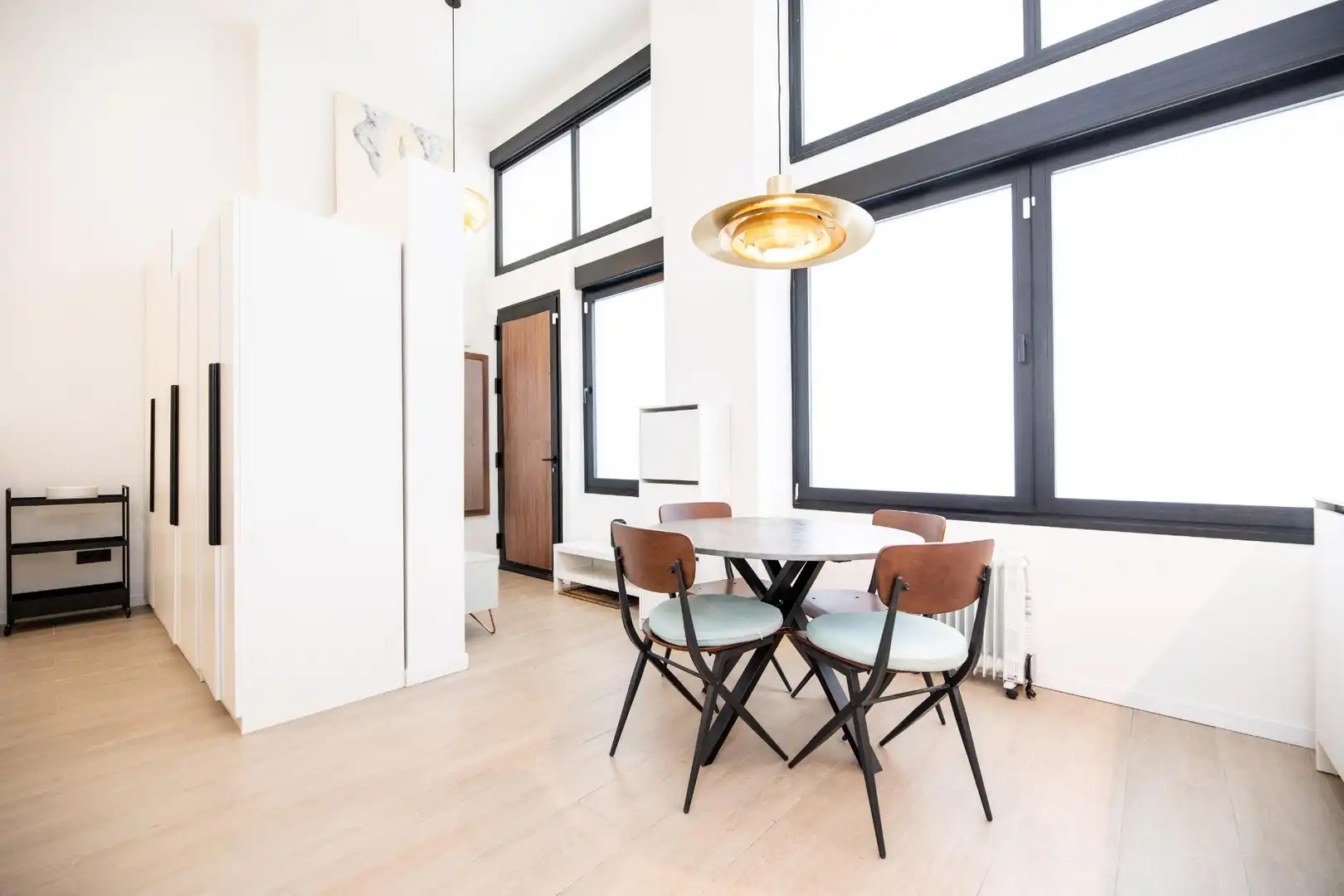 Comedor de Estudio de alquiler en Madrid con Amueblado y Alarma