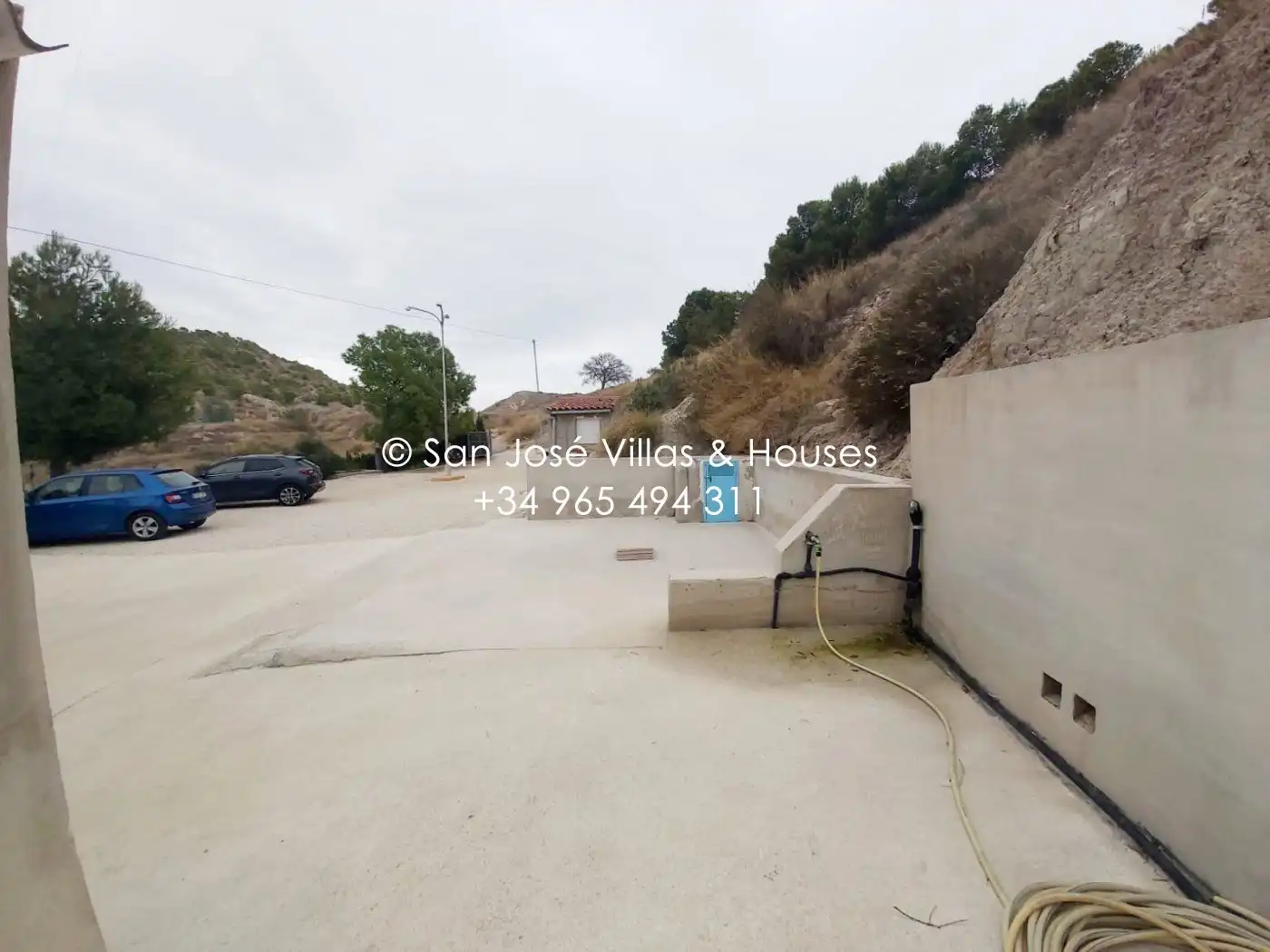 Vista exterior de Casa o xalet en venda en Aspe amb Calefacció i Jardí privat