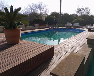 Piscina de Casa o xalet en venda en Algaida amb Calefacció, Jardí privat i Terrassa